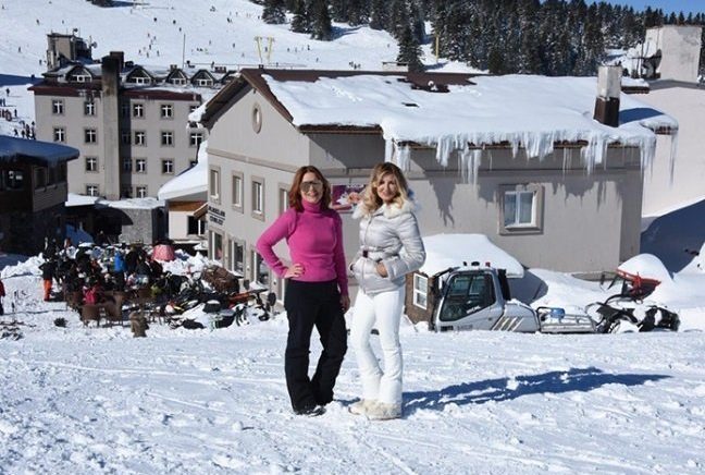 Zirvede sömestr tatili tüm hızıyla devam ediyor