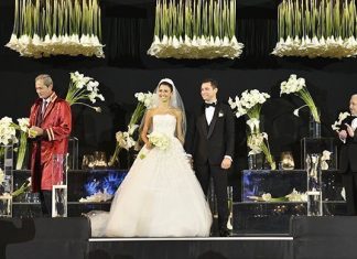 Raffles Otel’de Gala'lı Düğün