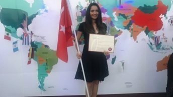 Aslıhan Koruyan Sabancının Gururlandıran Ödülü