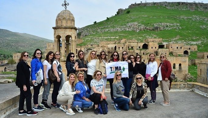Tema-K Gönüllülerinin Mardin Çıkarması