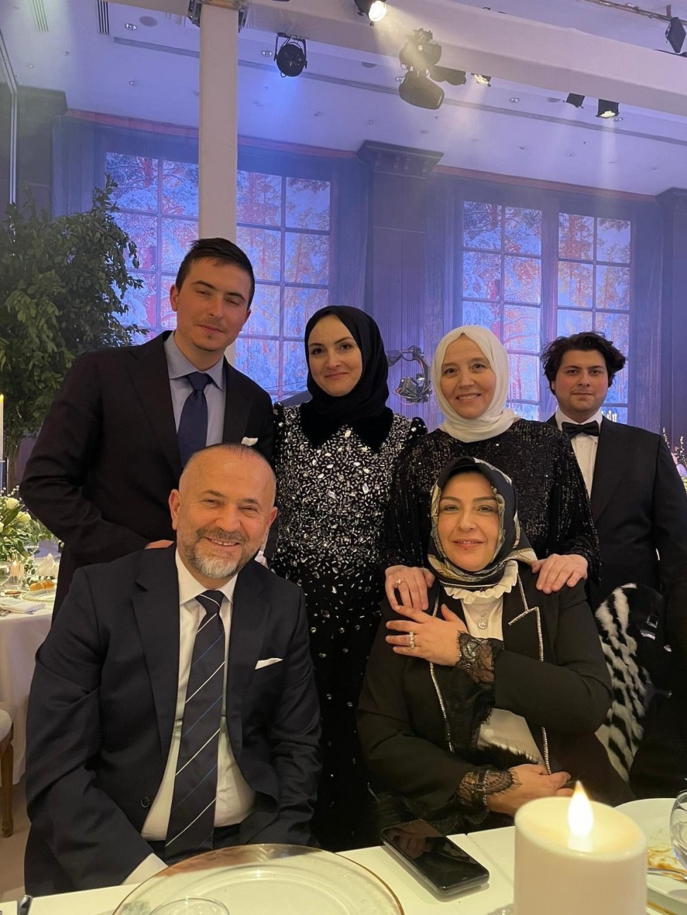 Muzaffer Aygün ve ailesi