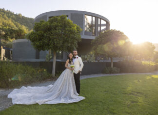 Yılın Düğününde Göz Kamaştıran Gelinlik