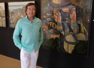 Evgin, Mimari İle Resmi Tuvalde Buluşturdu